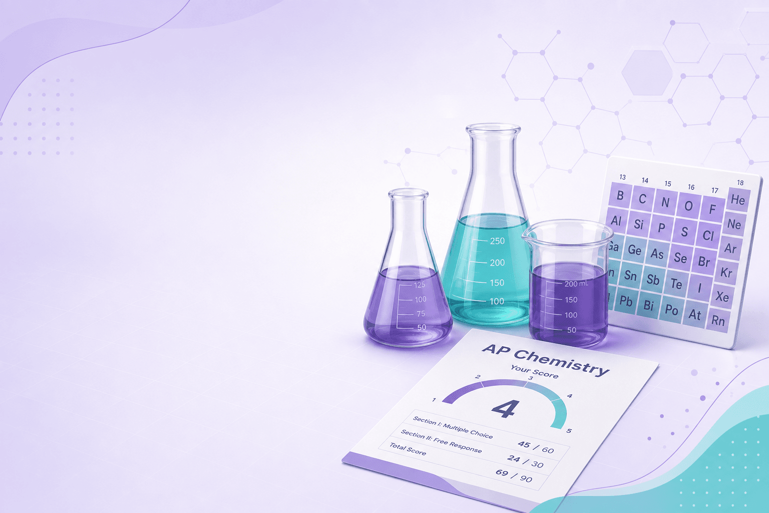 AP chem score calculator illustration