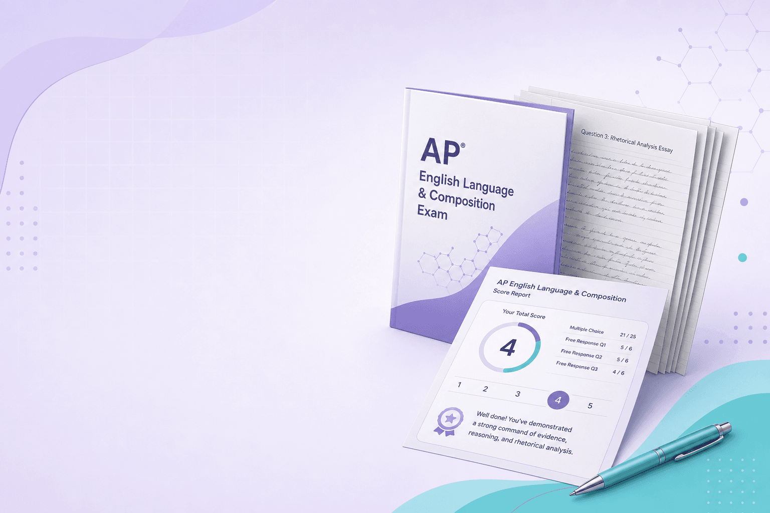 AP Lang Score Calculator illustration