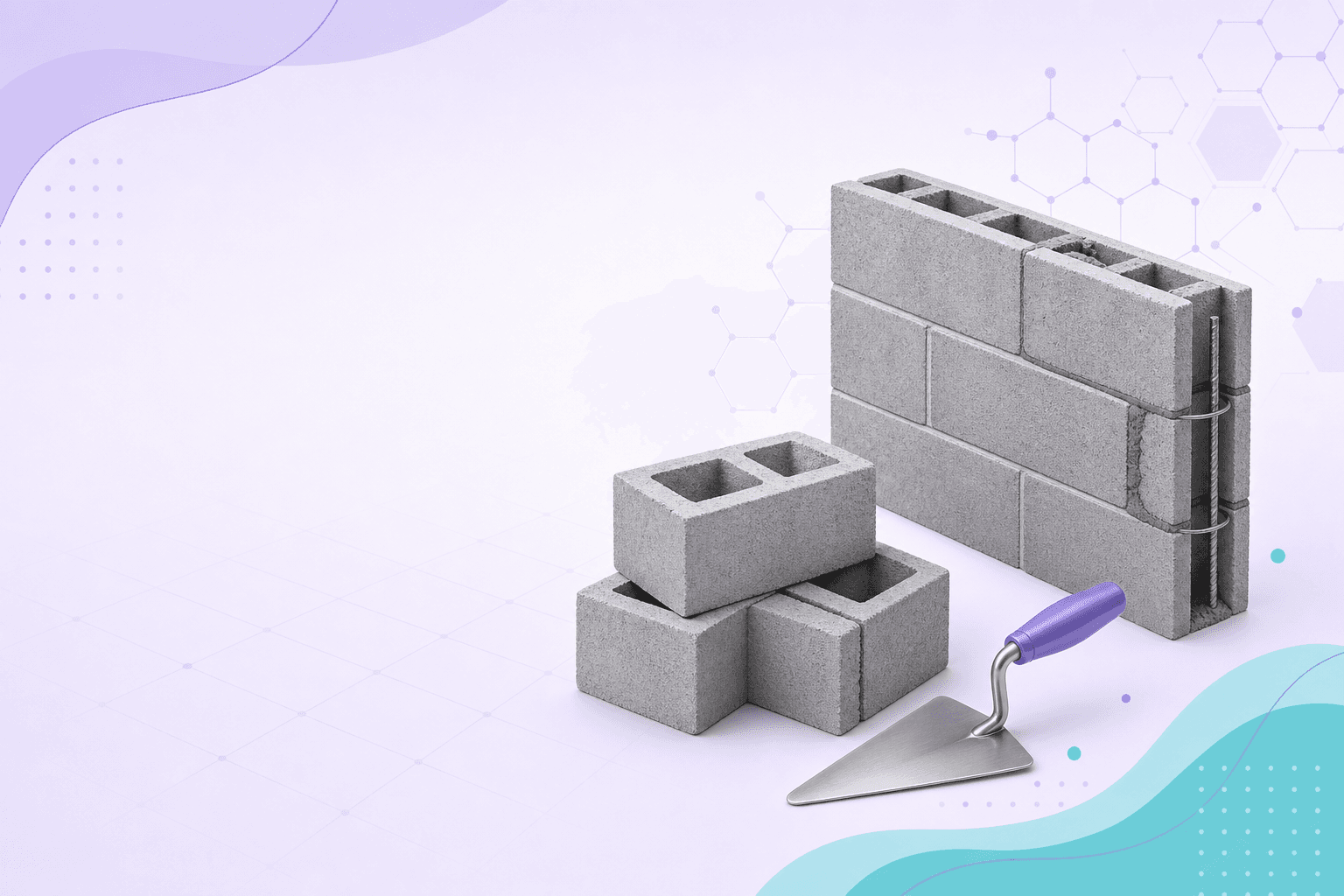 Concrete Block Calculator illustration