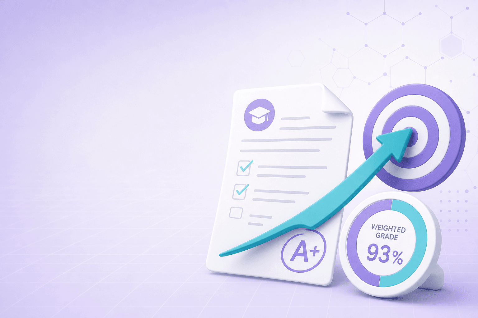 Final grade calculator illustration