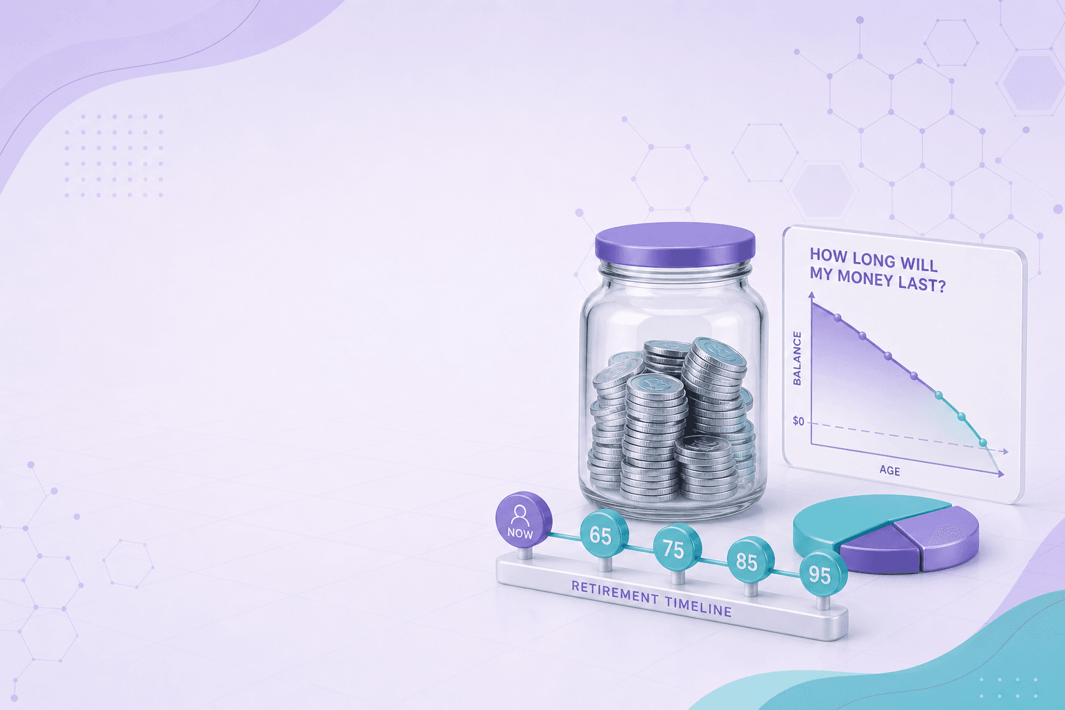 How Long Will My Money Last Calculator illustration