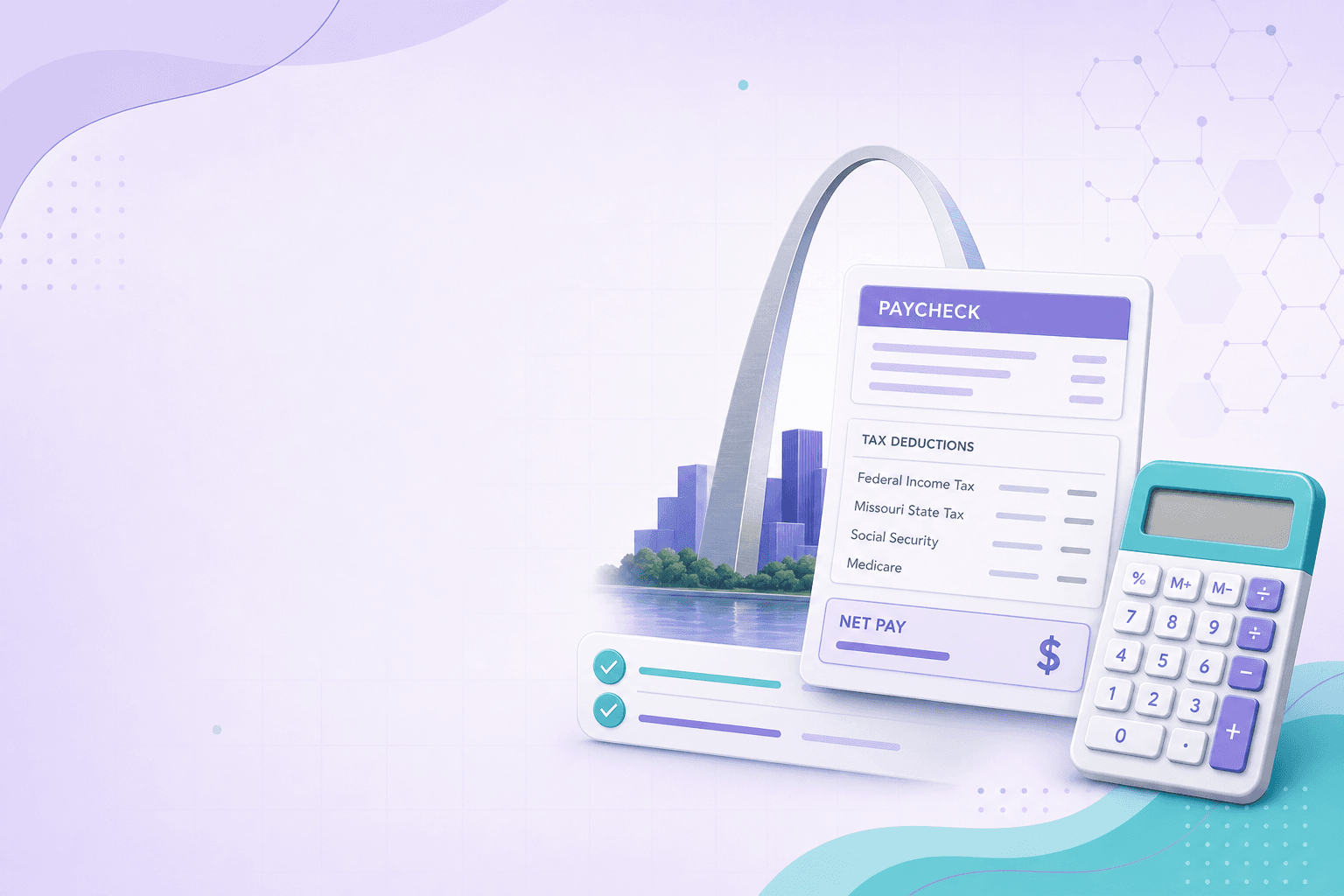 Missouri Paycheck Calculator illustration