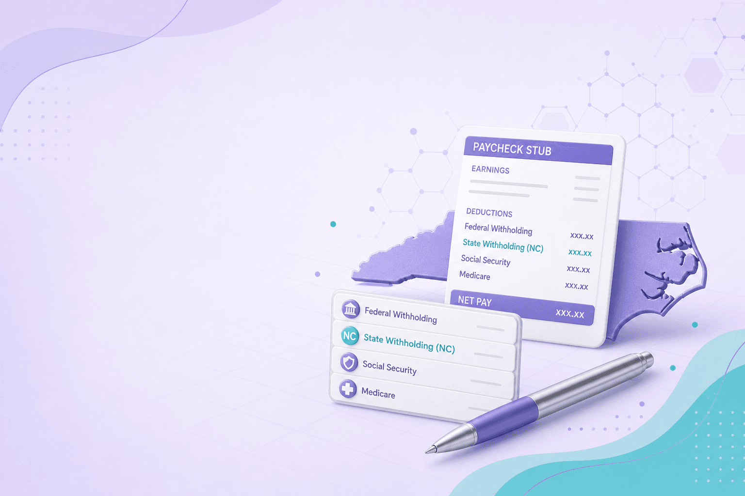 NC Paycheck Calculator illustration