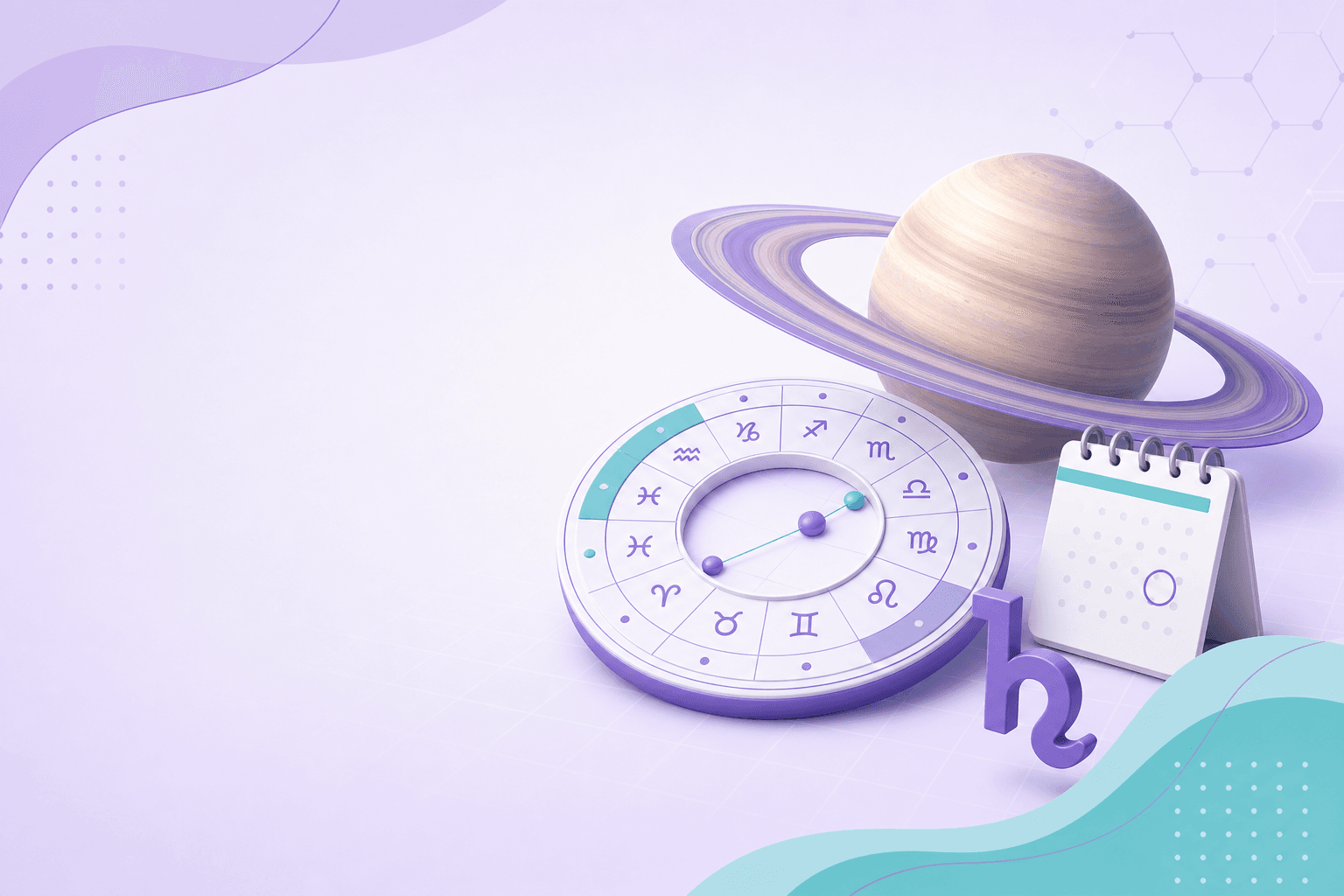 Saturn Return Calculator illustration