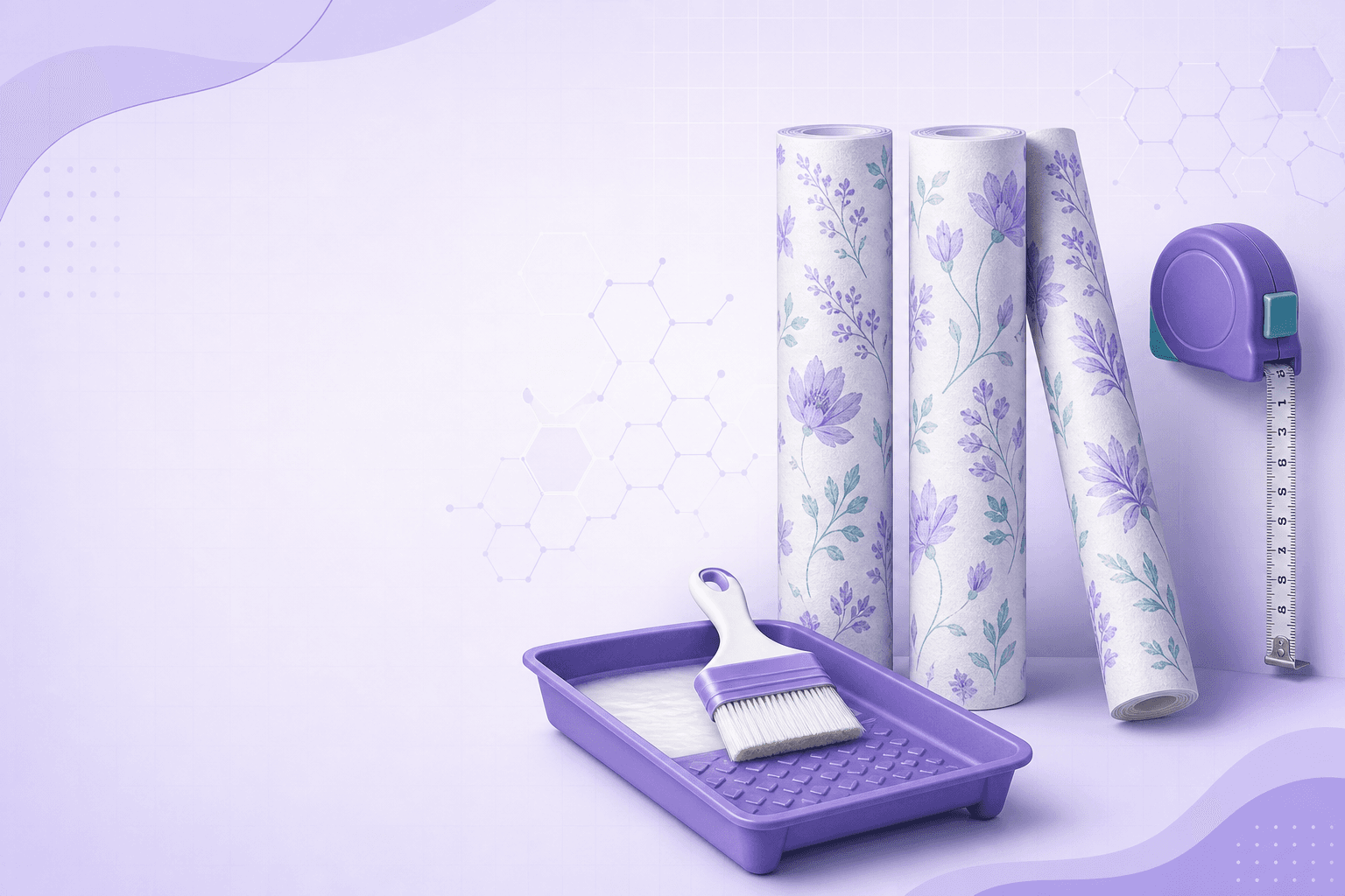 Wallpaper Calculator illustration